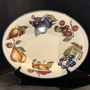 Pier 1 England MACINTOSH 14 1/4" Oval Platter